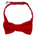 Boy's Red Corduroy Bow Tie Holiday Size 2T-4T 